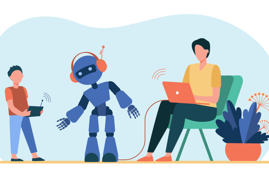 “Entrepreneur exploring AI business ideas 2026 on laptop in modern workspace”